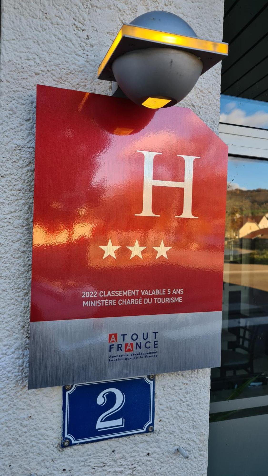 Hotel La Truite de la Loue à Quingey Extérieur photo
