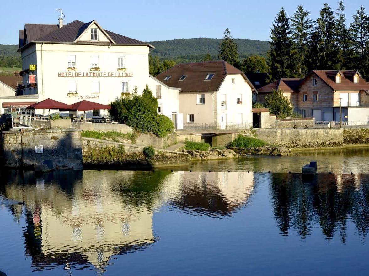 Hotel La Truite de la Loue à Quingey Extérieur photo